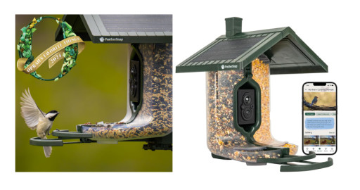 FeatherSnap Scout Smart Bird Feeder Top Holiday Gift and Selected as One of Oprah's Favorite Things 2024