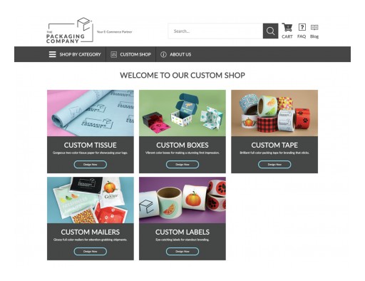 The Packaging Company Develops Forward-Thinking Suite of Online Custom Packaging Design Tools