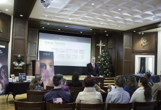 Human Rights open house at the Church of Scientology Nashville educates young people on the Universal Declaration of Human Rights.