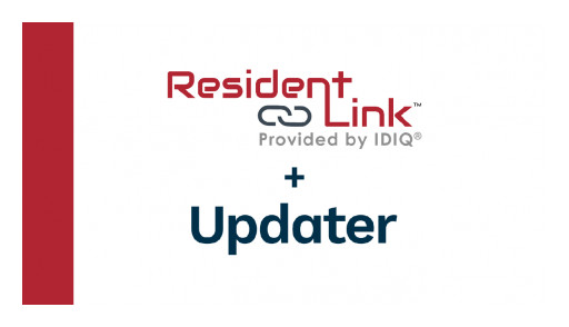 IDIQ Announces Partnership With Updater to Bring Resident-Link Rent Reporting to Millions of Consumers