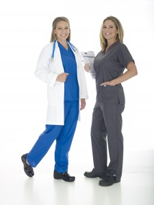 Chlorine-Shield® antimicrobial scrubs and lab coats by Prime Medical