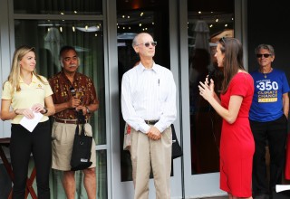 Solar champions were recognized for their efforts 