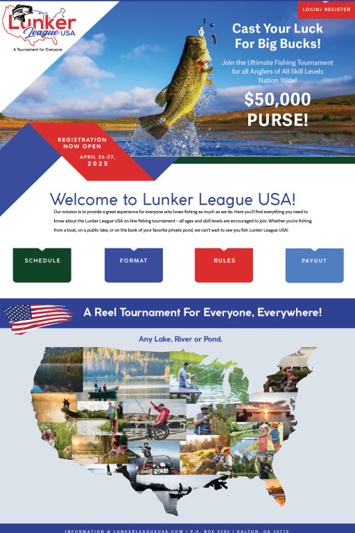 Reel in the Prize Money at the Inaugural Lunker League "Angler Showdown"