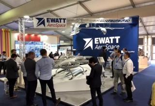 Ewatt Aerospace booth 