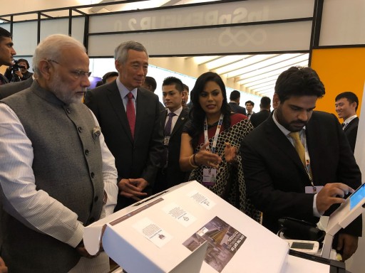 IoT Healthcare App Solutions Developed by Let's Nurture Infotech for a Startup Customer Got Great Feedback From Prime Ministers of India & Singapore