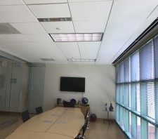 Violet Defense's S.A.G.E. UV Disinfection Installed in Conference Room