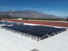 Sullivan Solar Power's winning project at Cathedral City High School