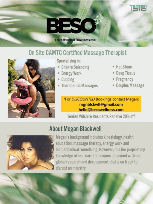 TENTEN Wilshire Presents BESO Wellness