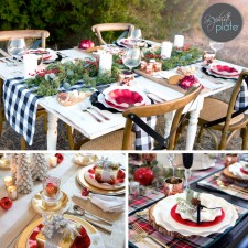 Featured tablescapes from blogger partners. 