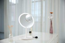Easehold New Rechargeable Lighted Makeup Mirror with 3-Color Lighting Modes