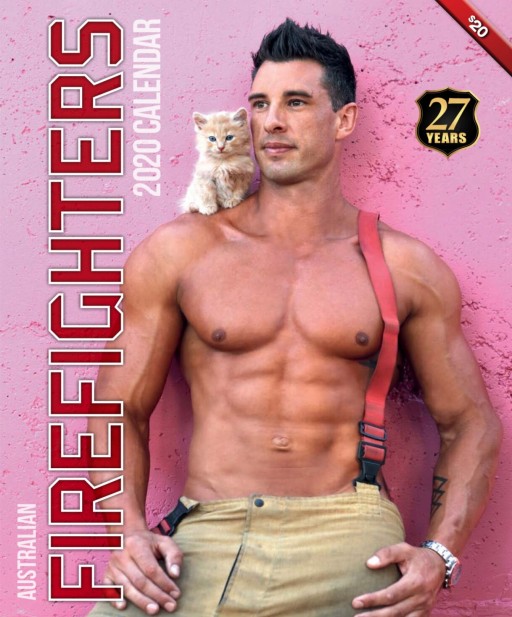 World's Hottest Firemen Bring the Heat to the 2020 Australian Firefighters Calendar Photoshoot