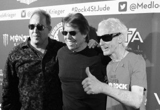 Scott Medlock, George Thorogood and Robby Krieger