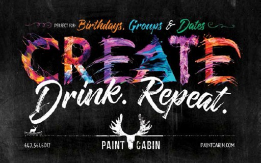 Experience the Vibe at Paint Cabin, Toronto's First and Original Paint Bar