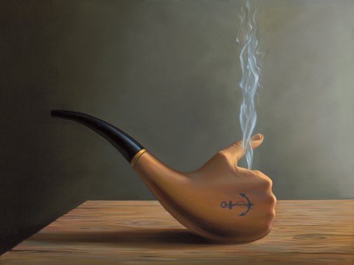 Vladimir Kush Presents His New Artwork 'Captain Drake's Pipe'