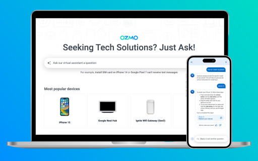 Ozmo Unveils Conversational Support