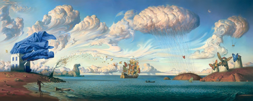 Vladimir Kush Releases 'Metaphorical Journey' to Commemorate Lahaina, HI