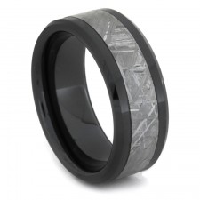 Meteorite Men's Wedding Band