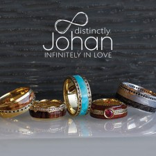 Distinctly Johan Eternity Wedding Bands by Jewelry by Johan