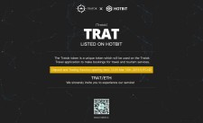 Tratok lists on Hotbit Exchange