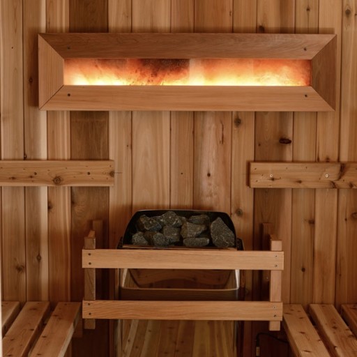 Sauna Maker Offers New Himalayan Pink Salt/LED Accessories