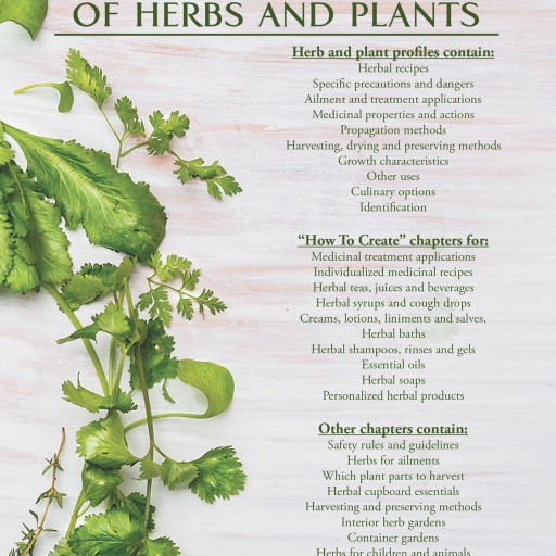 Marla Purcelley's New Book "Medicinal Properties of Herbs and Plants" Is An Educated And Informative Compilation Of Nutritional And Herbal Health Data