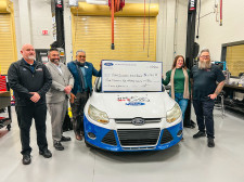 Jim Ellis Ford Check Presentation