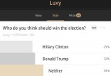 Luxy Survey Result