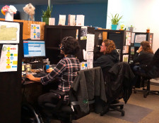 Operators in 211info's call center connect Oregonians to services