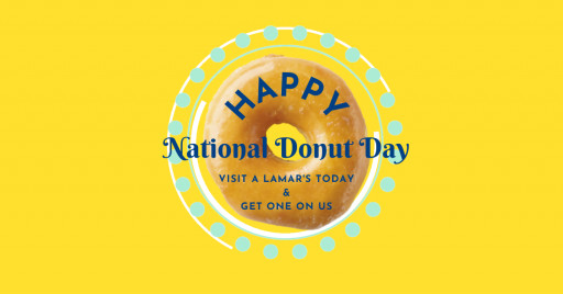 Celebrate National Donut Day With LaMar's Donuts and Coffee June 3