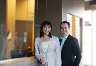 Dr. Ben Wiese and Dr. Lize Wiese of the Kelowna Skin Cancer Screening Clinic