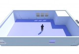 3D Floor Plan - HSTL Modular Private Mobile Shelter