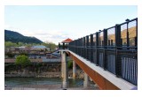  new pedestrian bridge spans the Colorado River in Glenwood Springs, CO 