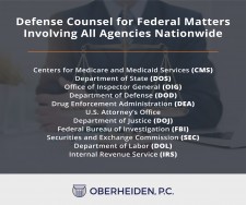 Defense Counsel For Federal Matters