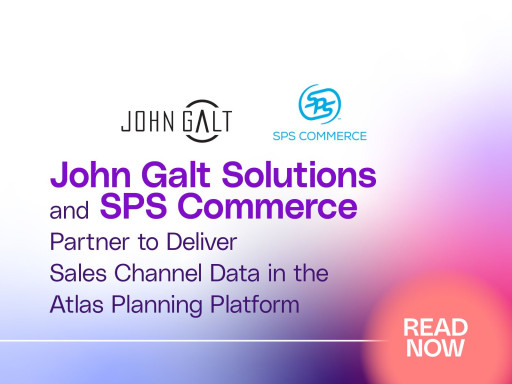 John Galt Solutions and SPS Commerce Partner to Deliver Sales Channel Data in the Atlas Planning Platform