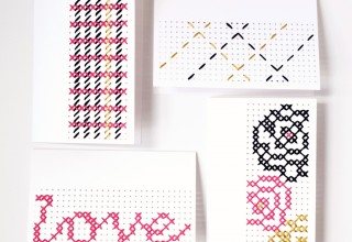 Stitchable Notecards DIY Kit