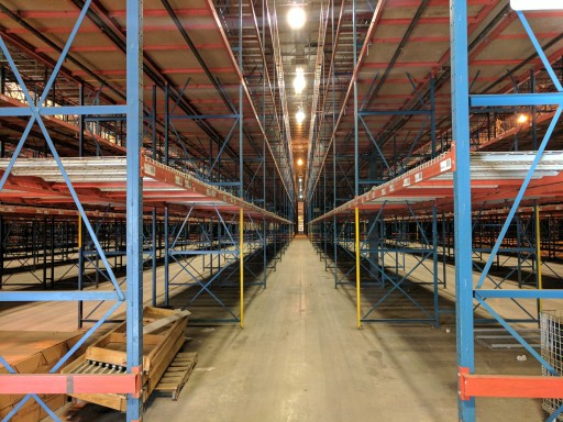 Pallet Rack Liquidation Underway in Gaffney, South Carolina