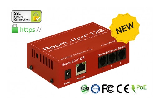 AVTECH Announces the Release of the New Room Alert 12S Proactive Environment Monitor