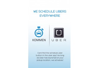 Can't Find the Schedule Uber Button?