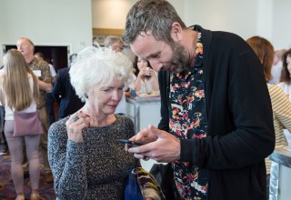 IrelandWeek welcomed actress Fionnuala Flanagan and Chris O'Dowd