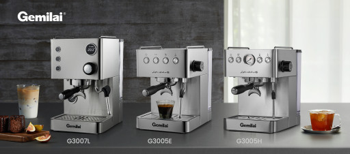 Gemilai Unveils Trio of Premium Espresso Machines for Coffee Enthusiasts