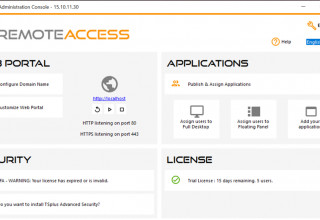 TSplus Remote Access Admin Tool