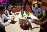 Youth for Human Rights volunteers, guests on a talk radio show on International Human Rights Day, spoke of the rights and responsibilities contained in the Universal Declaration of Human Rights.