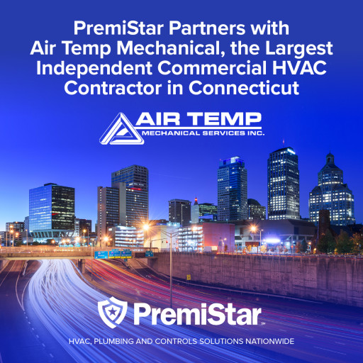 PremiStar Partners with Air Temp Mechanical, Connecticut’s Largest Independent Commercial HVAC Contractor