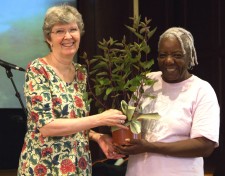 Presenting native Nashville plants to local environmental leaders.