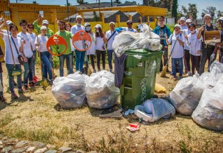 Monthly Hollywood Village cleanup