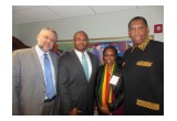 Anthony "Amp" Elmore & South African Ambassador Ebrahim Rasool