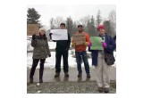 Protesters in Elkins, WV