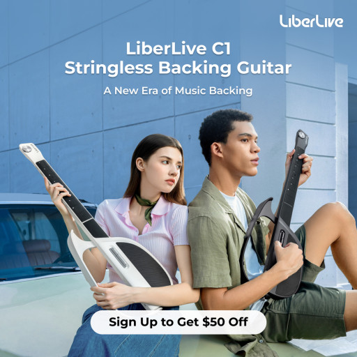 LiberLive C1 Stringless Backing Guitar: The Future of Music Enjoyment is Here