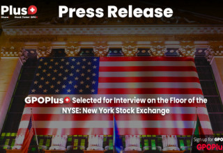 GPOPlus+ Selected for Interview on the Floor of the NYSE