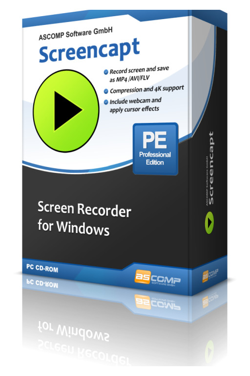 ASCOMP Introduces Screencapt: Powerful Windows Software for Screen Recording